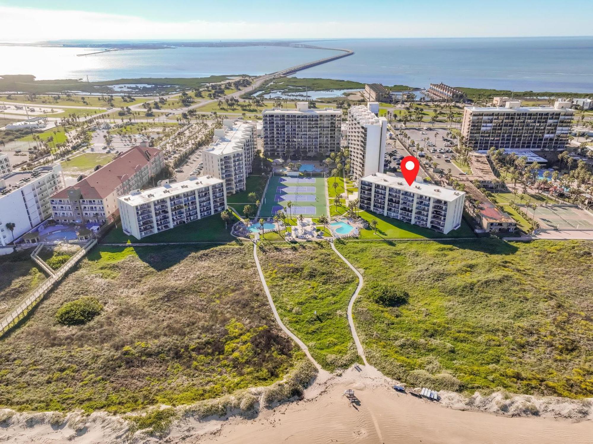 1204 Saida I - Beach Front South Padre Island Eksteriør billede